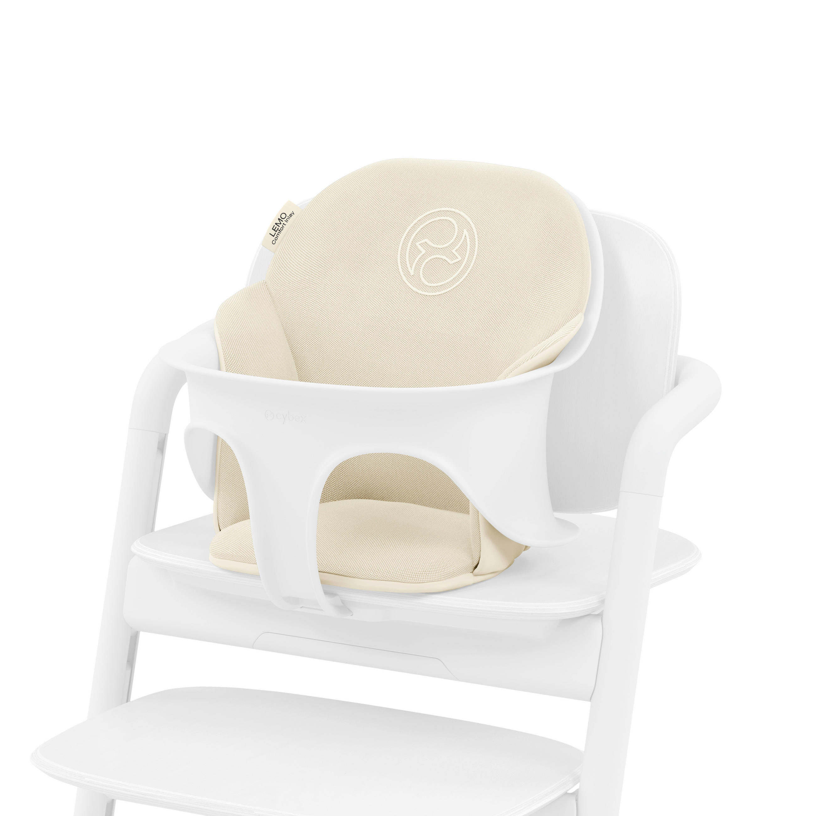 HOCHSTUHLEINLAGE LEMO Komforteinlage  - Weiß, Basics, Textil (30/15/20cm) - cybex GOLD