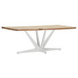 TISCHPLATTE      - Akaziefarben, Design, Holz (220/100/5cm) - Landscape