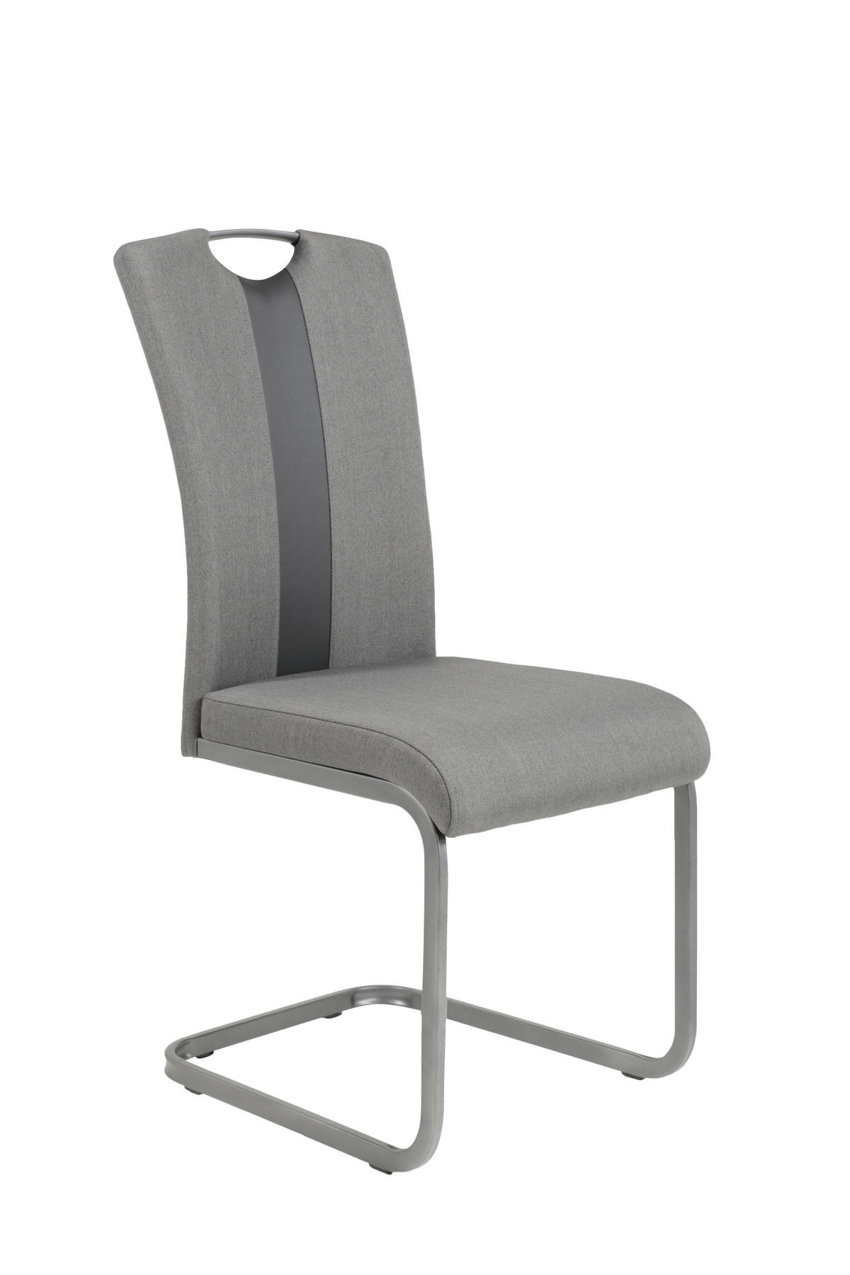 TISCHGRUPPE in Metall, Textil, Holzwerkstoff Anthrazit, Grau  - Anthrazit/Grau, MODERN, Holzwerkstoff/Textil (140 - 180/76/80cm) - MID.YOU