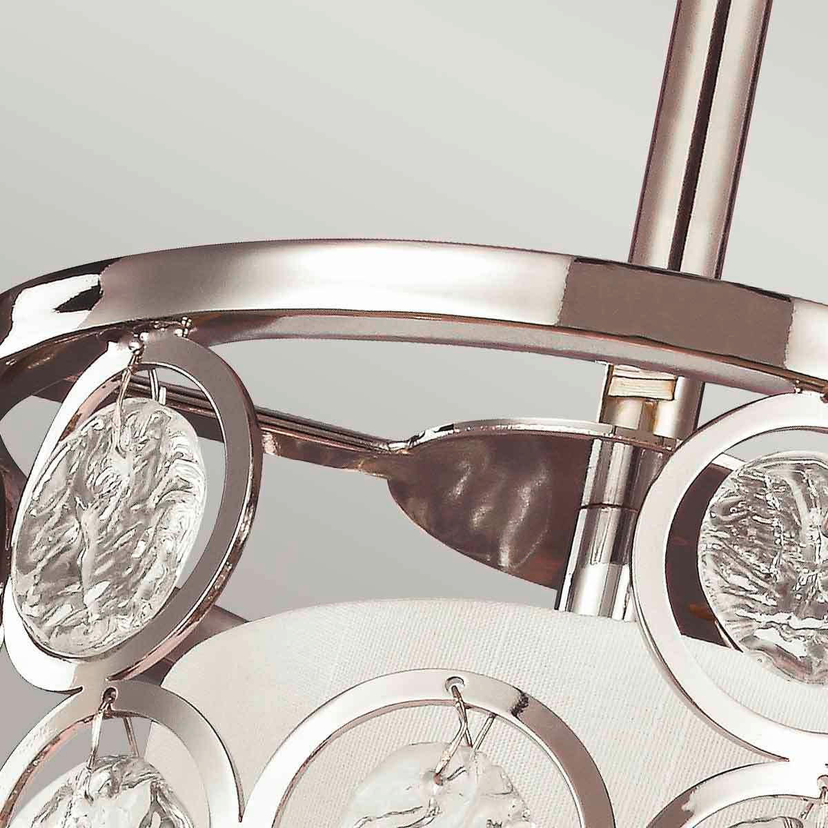 HÄNGLAMPA Elstead Lexi 17.8/53.3 cm  - nickelfärgad, Klassisk, metall (17.8/53.3cm) - Elstead Lighting