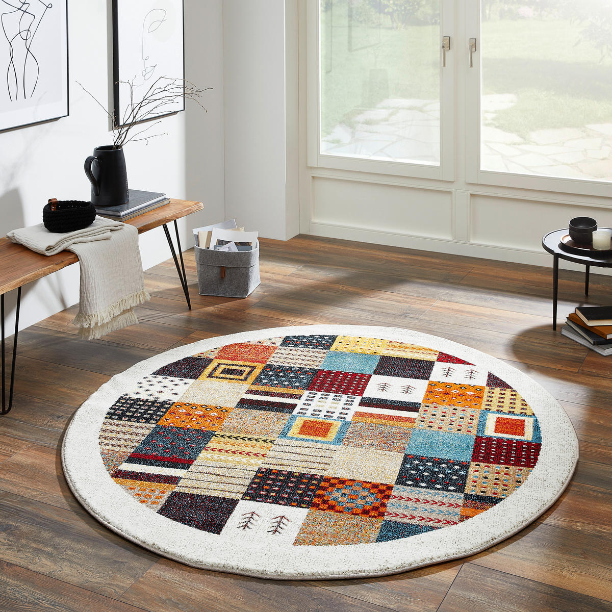 TKANÝ KOBEREC, 160 cm, viacfarebná - viacfarebná, Lifestyle, textil (160cm) - Novel