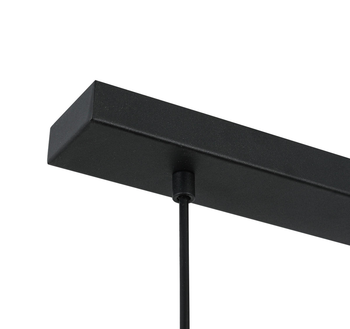 VISEČA SVETILKA     80/22/120 cm        3x25 W E27 - barve kroma/črna, Konvencionalno, kovina/umetna masa (80/22/120cm) - Novel