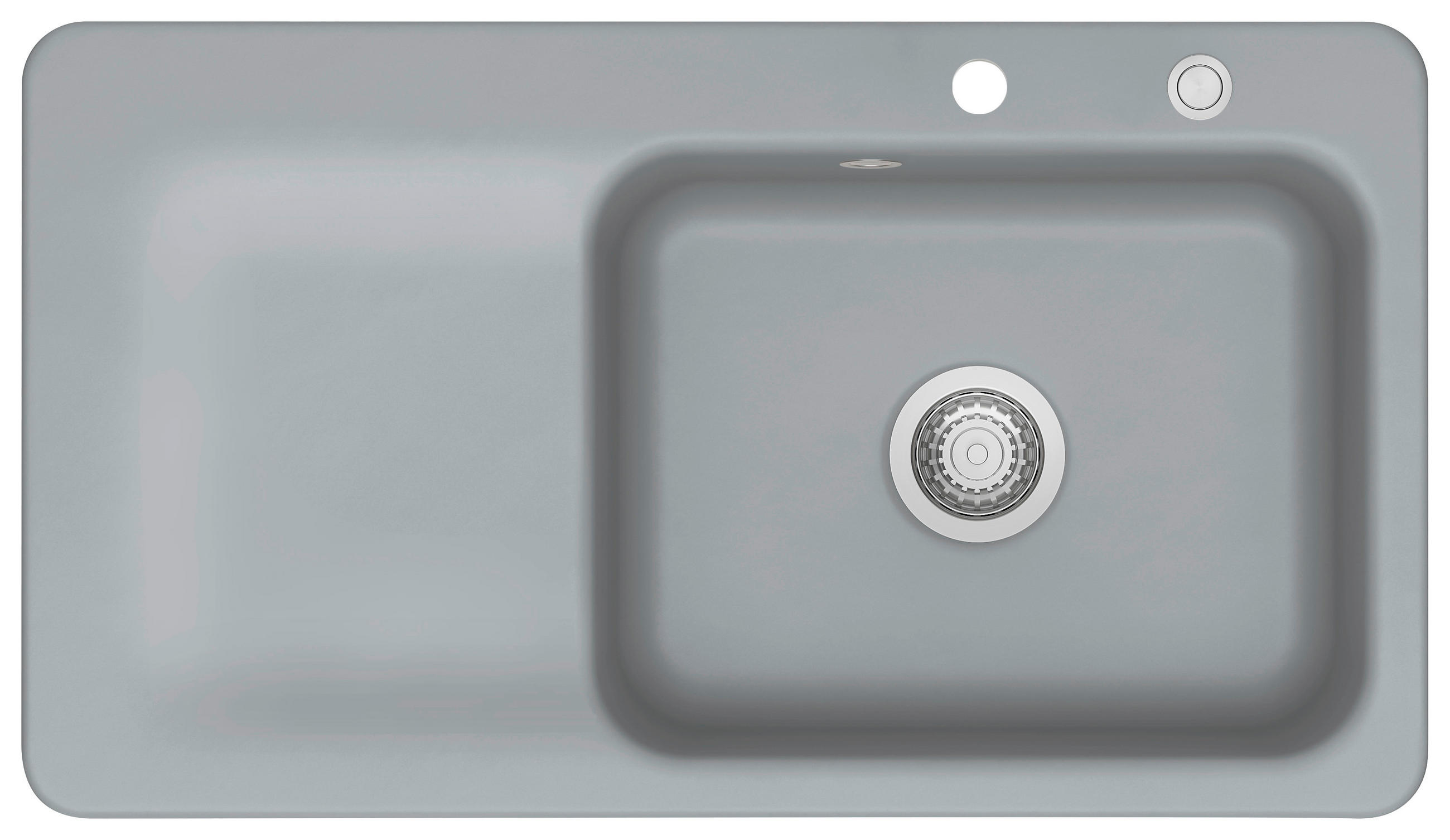 SPÜLE Juna 90 / 50140278  - Titanfarben, Basics, Keramik (90/20/51cm) - Systemceram