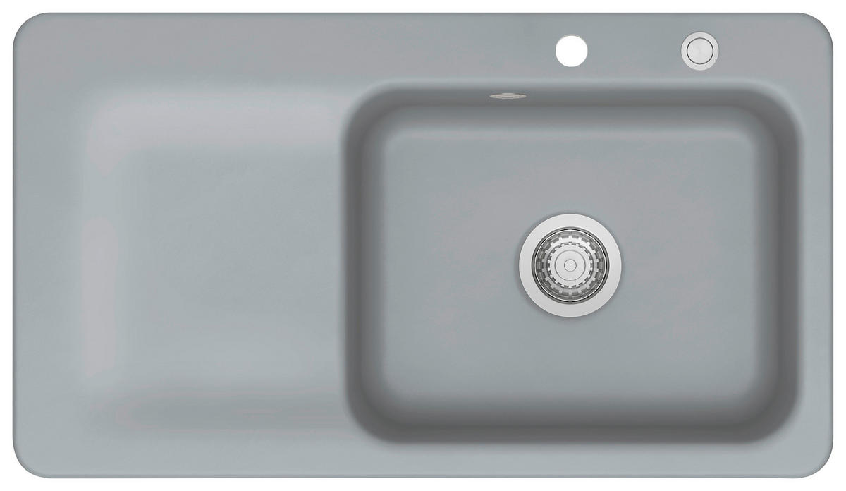 SPÜLE Juna 90 / 50140278  - Titanfarben, Basics, Keramik (90/20/51cm) - Systemceram