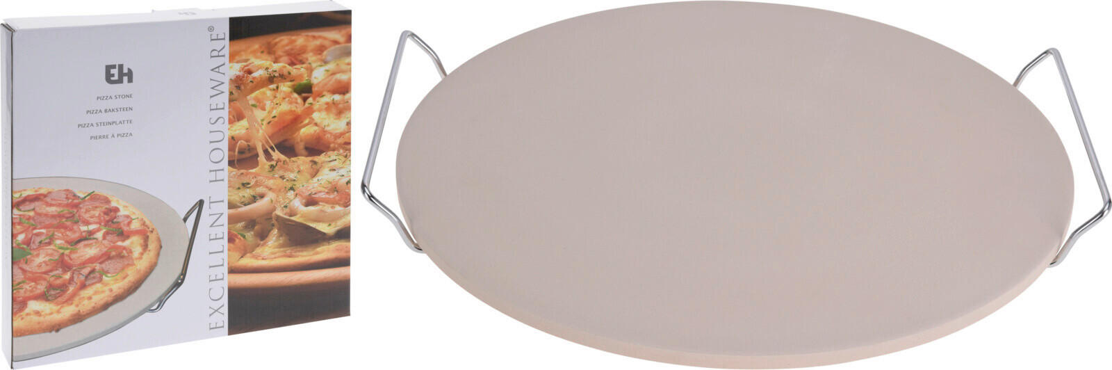 KAMEN ZA PEKO PICE - bela, Basics, kamen (35/35.5/4.7cm)