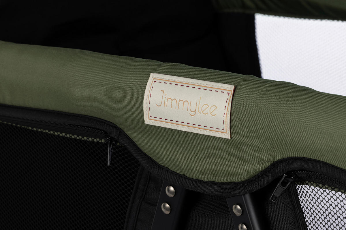 BOLLERWAGEN    - Schwarz/Olivgrün, Basics, Kunststoff/Textil (112/58/108cm) - Jimmylee