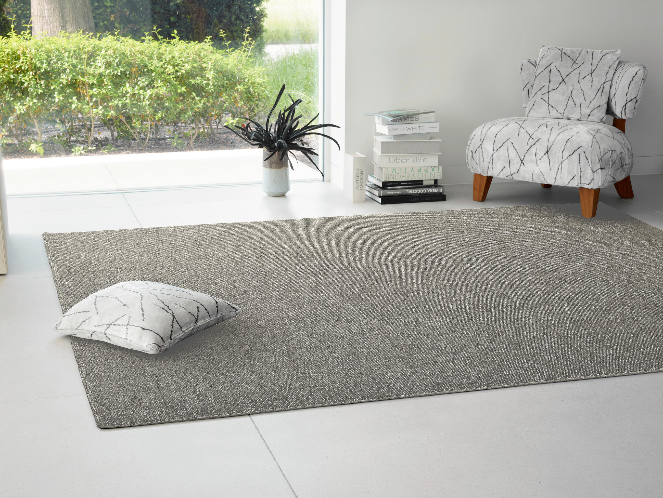 WEBTEPPICH 160/230 cm Marseille  - Grau, Konventionell, Textil (160/230cm) - Dieter Knoll