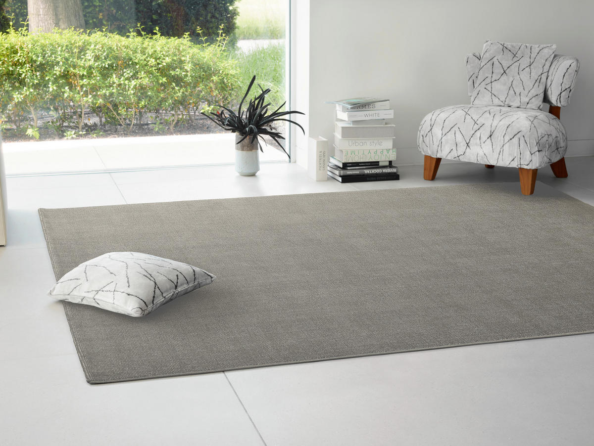 WEBTEPPICH 160/230 cm Marseille  - Grau, Konventionell, Textil (160/230cm) - Dieter Knoll