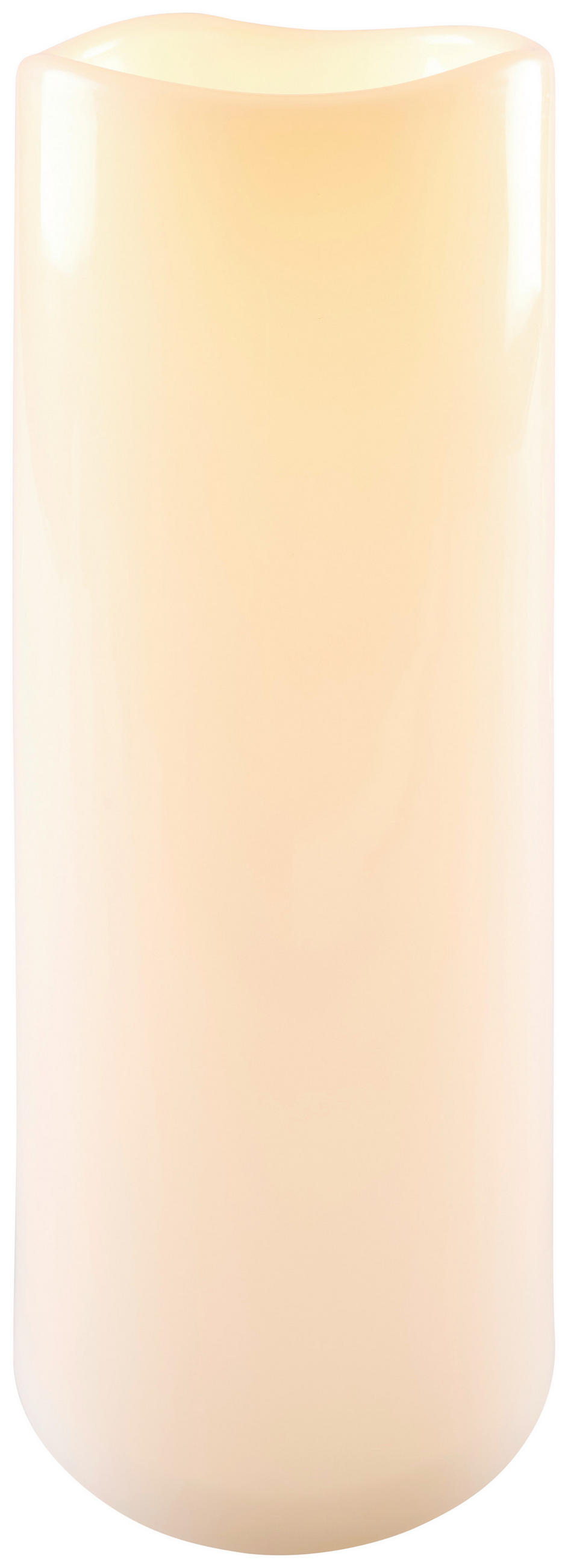 LED SVÍČKA plast   - krémová, Basics, plast (12,5/30,5cm) - Ambia Home