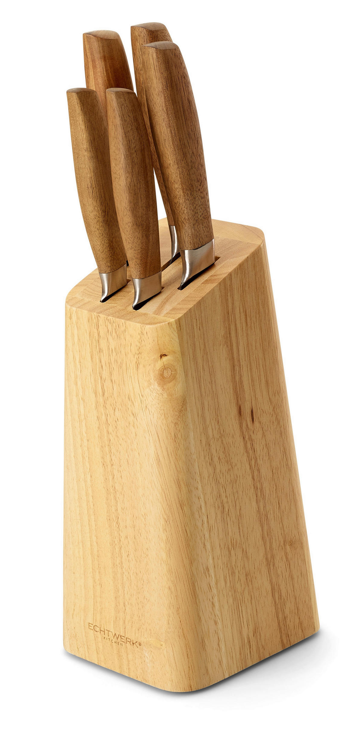 BLOK NA NOŽE  - barvy akácie, Basics, dřevo (22,7cm) - Echtwerk
