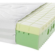KALTSCHAUMMATRATZE 100/200 cm - Weiß, Basics, Textil (100/200cm) - Physiosleep