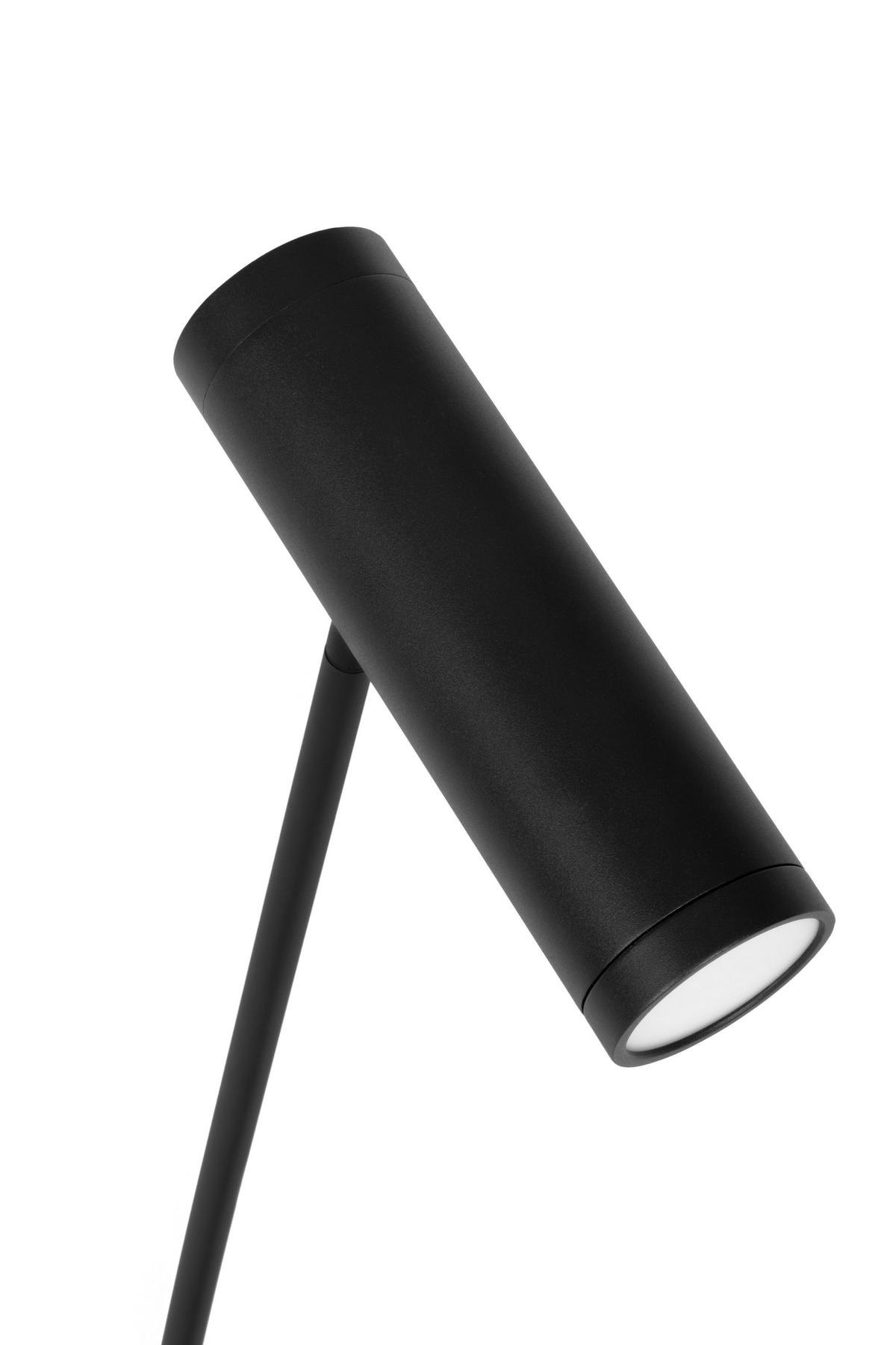 LED-STEHLEUCHTE 87/40/205,5 cm    - Schwarz, Design, Metall (87/40/205,5cm) - Dieter Knoll