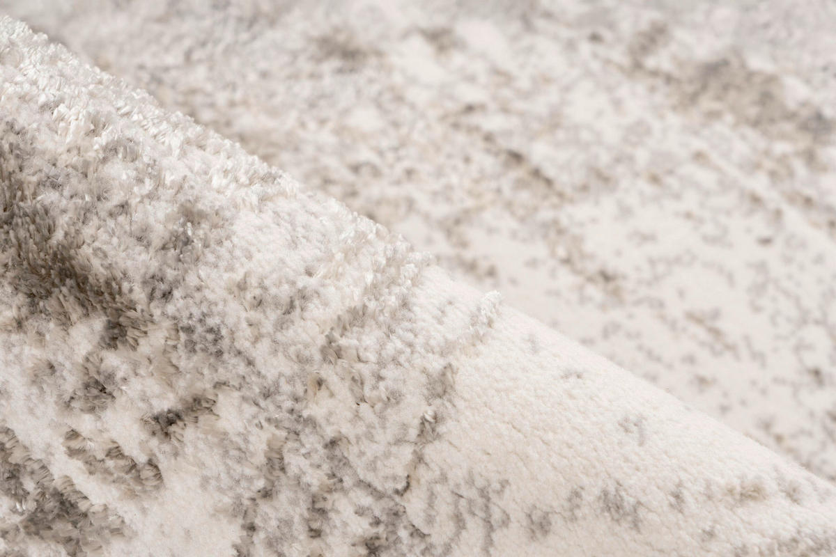 FLACHWEBETEPPICH 200/290 cm Silberfarben, Beige  - Beige/Silberfarben, Basics, Textil (200/290cm) - Kayoom