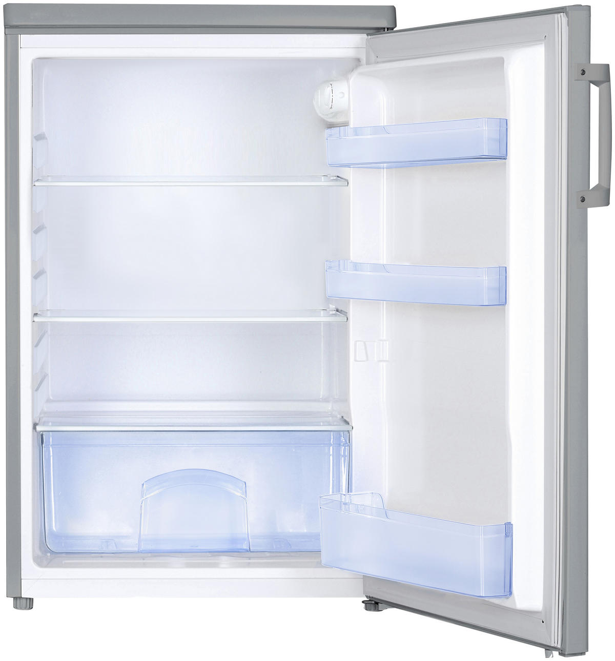 KÜHLSCHRANK 55/85/58 cm NABO KT 1308  - Edelstahlfarben, KONVENTIONELL (55/85/58cm)