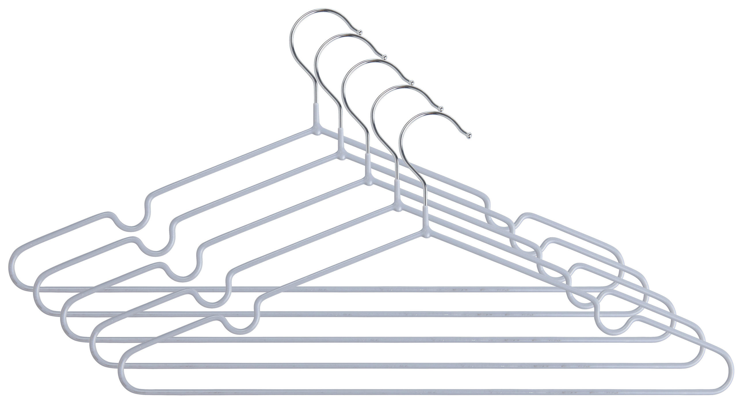 Set De Umerașe - gri, Basics, plastic/metal (42/0,29/20cm) - Homeware