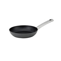 BRATPFANNE 20 cm  - Silberfarben/Schwarz, Basics, Metall (20cm) - Stanley Rogers