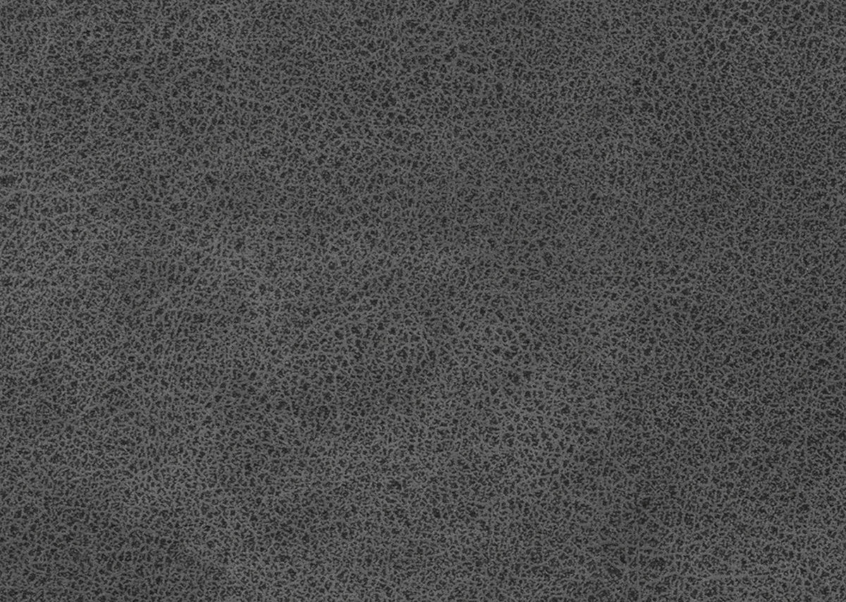 ECKSOFA in Mikrofaser Anthrazit  164/291 cm  - Anthrazit/Schwarz, Design, Textil/Metall (164/291cm) - Chilliano