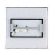 LED-DECKENLEUCHTE Party 45/45/7,5 cm  - Schwarz/Weiß, LIFESTYLE, Kunststoff/Metall (45/45/7,5cm) - Novel