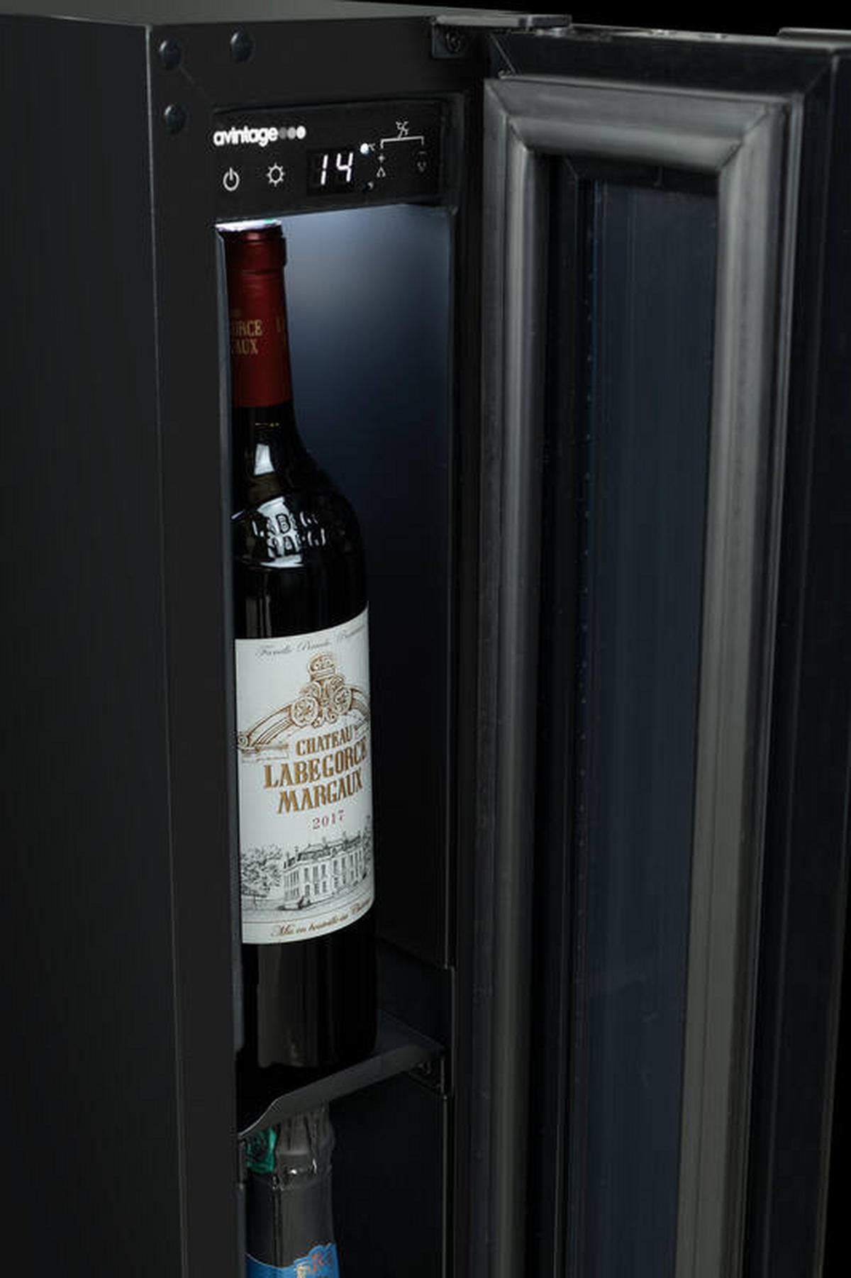 WEINKÜHLSCHRANK AVU8S82  - Basics, Glas/Holz (14,5/82,0/54,0cm)