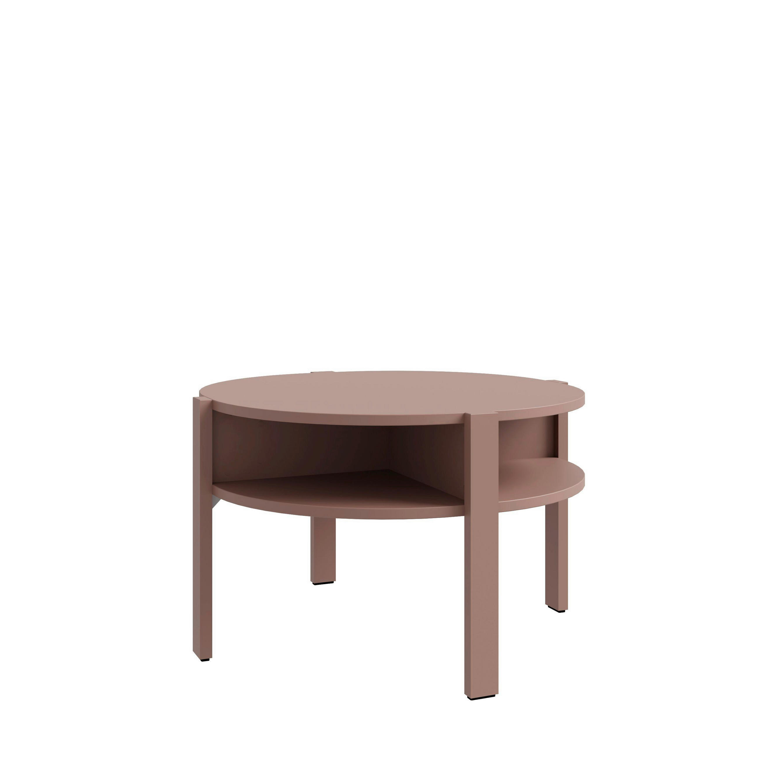 Carryhome Couchtisch Terracotta 74.4x45.5x74.4 cm