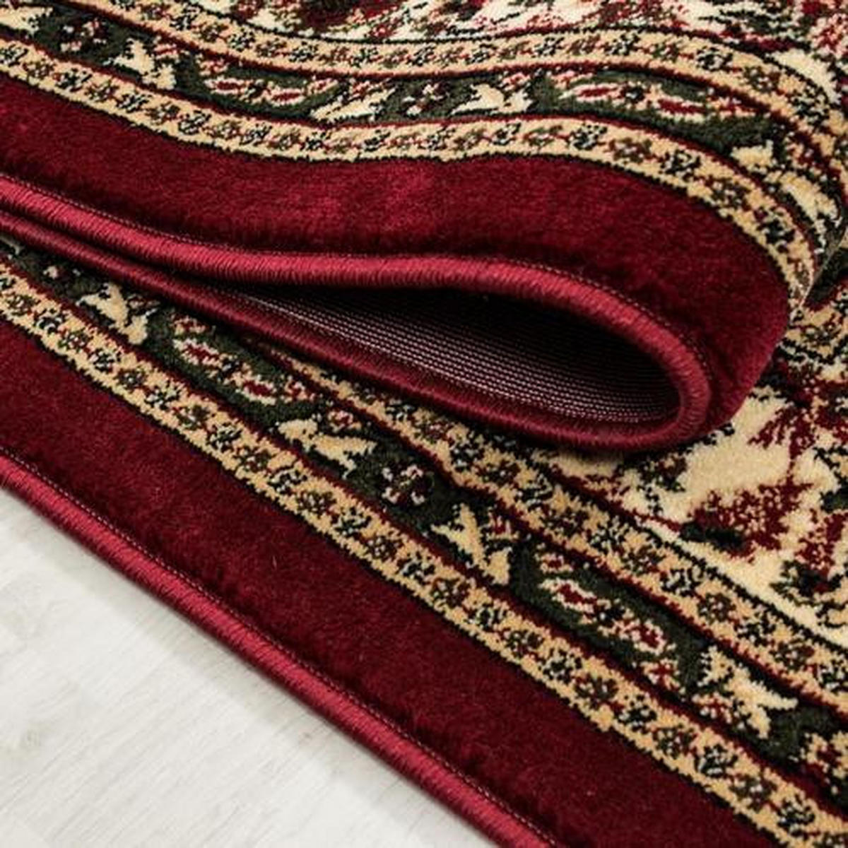 TKANA PREPROGA  Marrakesh     160/230 cm    tkano  večbarvno, rdeča  - rdeča/večbarvno, Konvencionalno, tekstil (160/230cm) - Esposa