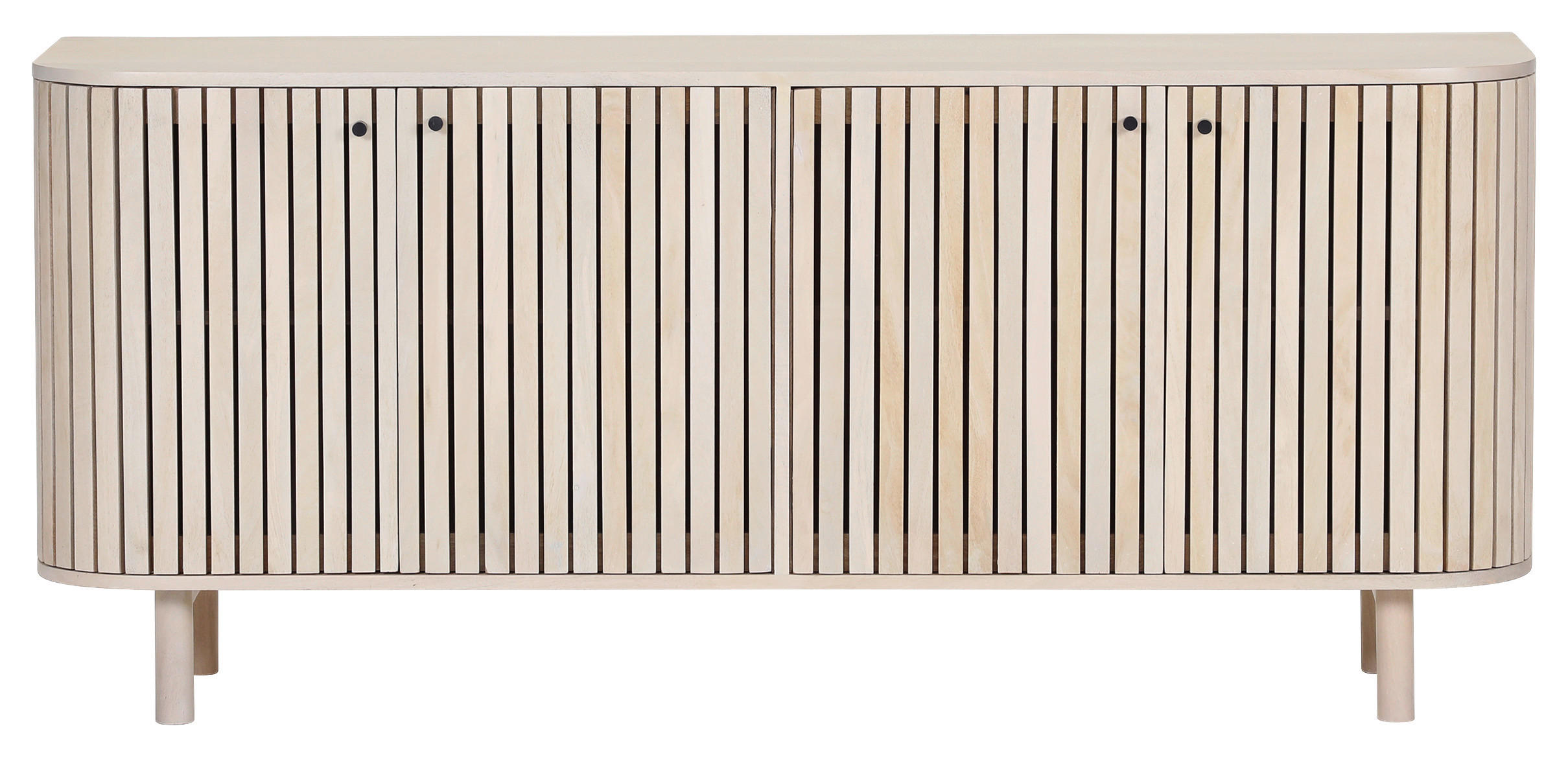 SIDEBOARD  in 160/70/47 cm  - Eichefarben/Schwarz, Design, Holz (160/70/47cm) - Landscape