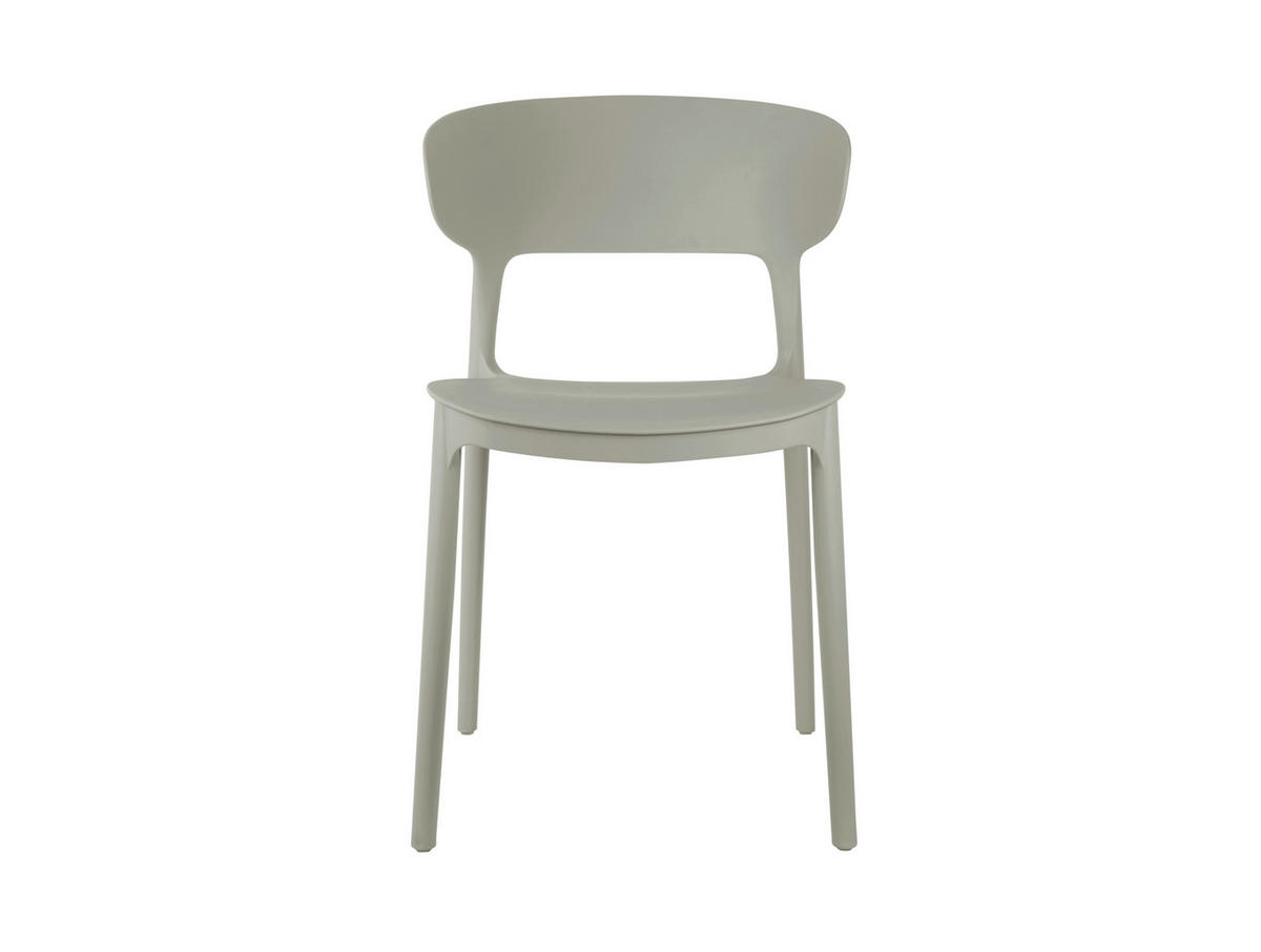 ŽIDLE, 50/75/40 cm - šedá, Basics, plast (50/75/40cm) - Leitmotiv