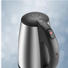 Reisewasserkocher - Edelstahlfarben/Schwarz, Basics, Kunststoff/Metall (17/18/12cm) - Reer