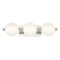 LED-WANDLEUCHTE    - Nickelfarben, KONVENTIONELL, Glas/Metall (15,1/58,7/20,3cm) - Elstead Lighting
