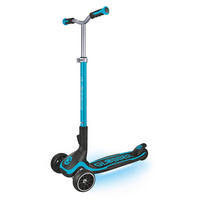 KINDERSCOOTER ULTIMUM LIGHTS  - Blau, Basics, Kunststoff/Metall (63/39.5/101cm) - GLOBBER