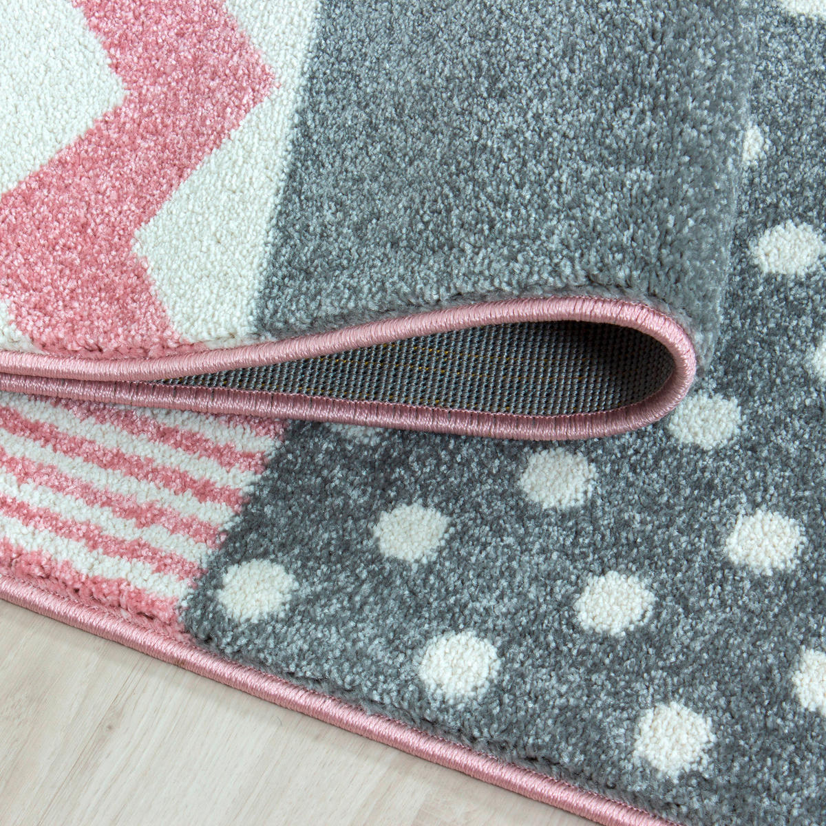 BARNMATTA 200/290 cm Kids  - pink, Trend, textil (200/290cm) - Ben'n'jen