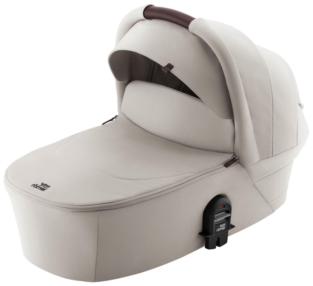 LIEGEWANNE - Creme, Basics, Textil/Metall (20/43/85,5cm) - Britax Römer