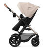 DJEČJA KOLICA  Moov 2  - svijetlo siva/crna, Basics, metal/tekstil (86.5/60cm) - kinderkraft