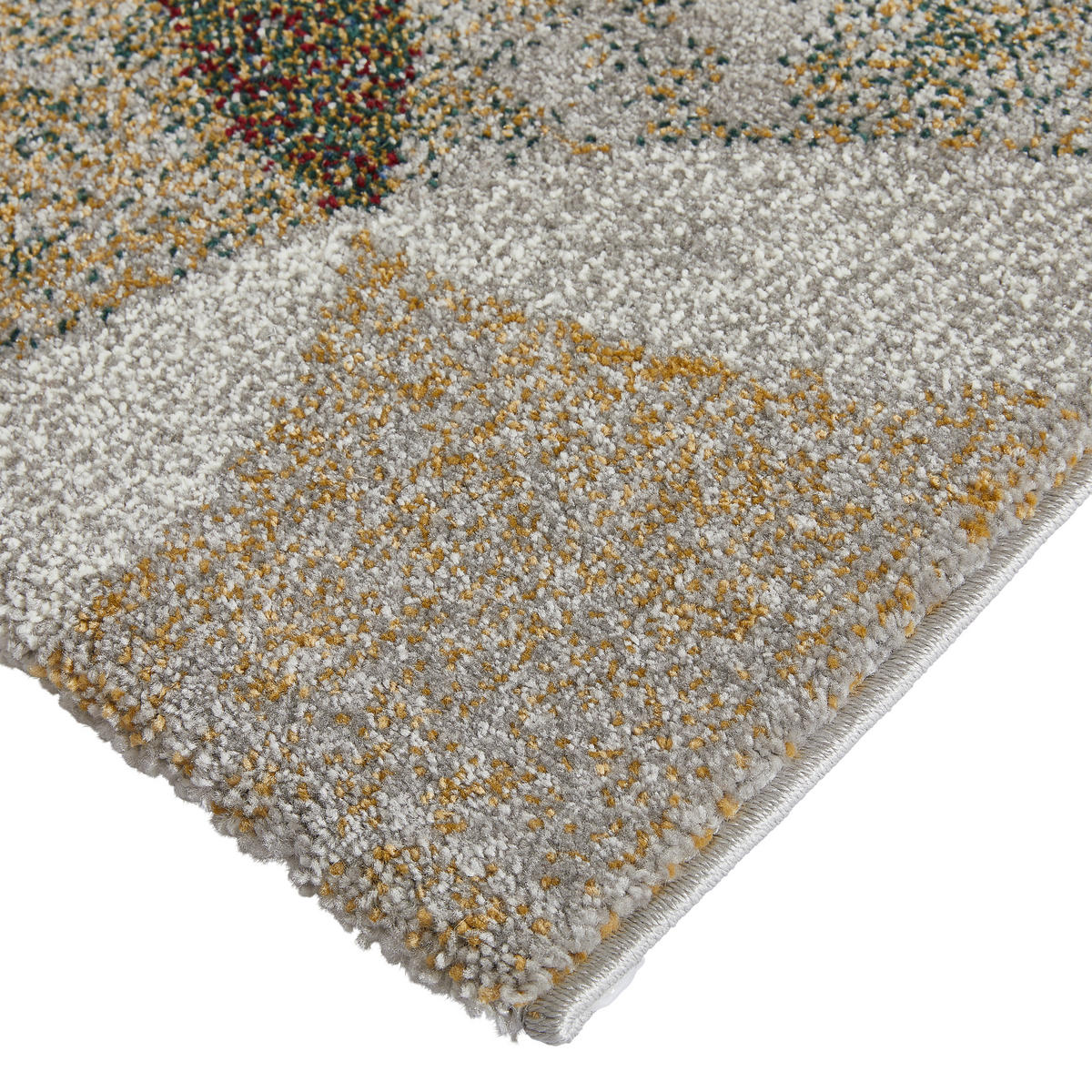 WEBTEPPICH 133/200 cm Modernina Grün, Multicolor, Dunkelgrün, Olivgrün  - Dunkelgrün/Multicolor, KONVENTIONELL, Textil (133/200cm) - Esprit