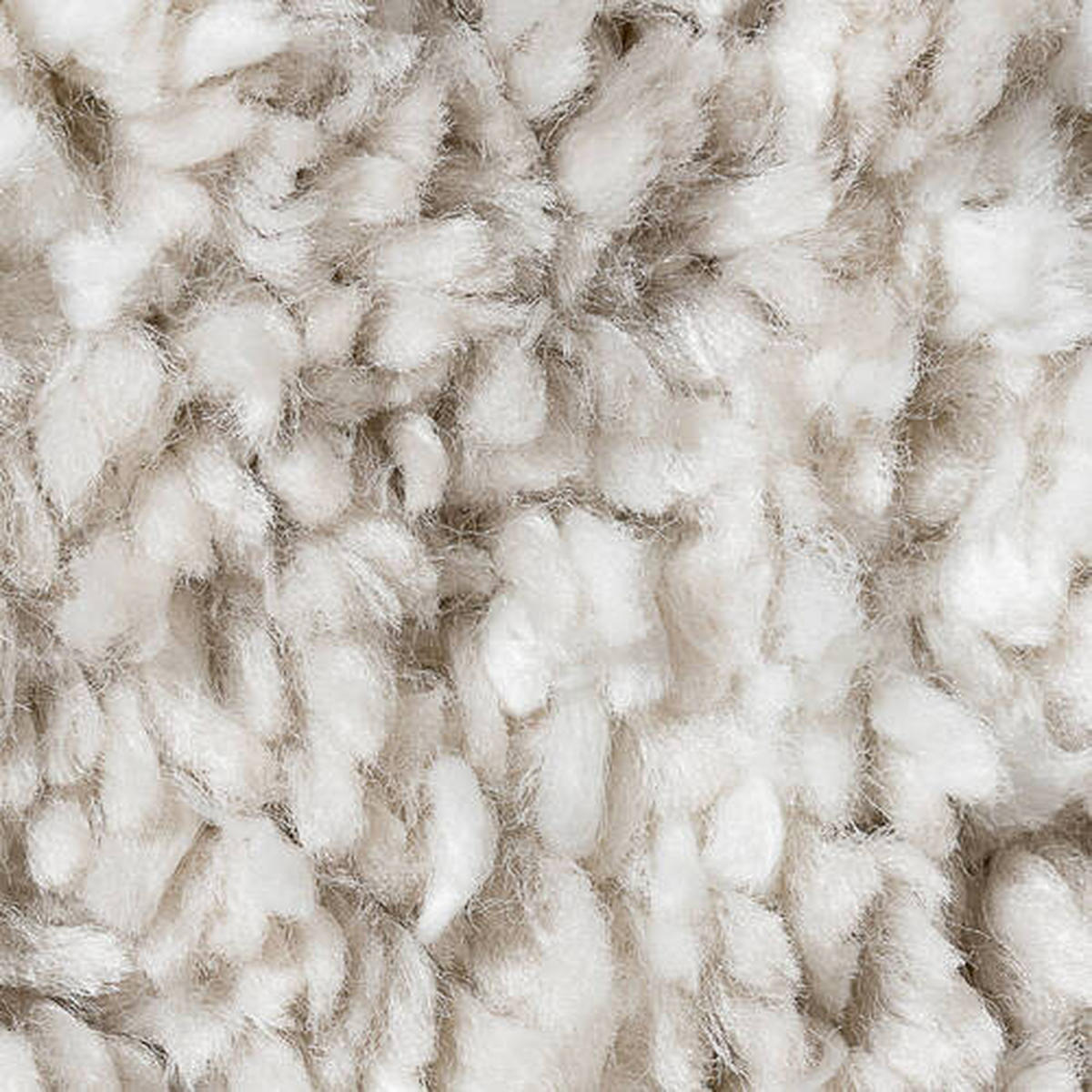 HOCHFLORTEPPICH 80/150 cm ETHNO-SHAGGY Creme  - Creme, Basics, Textil (80/150cm)