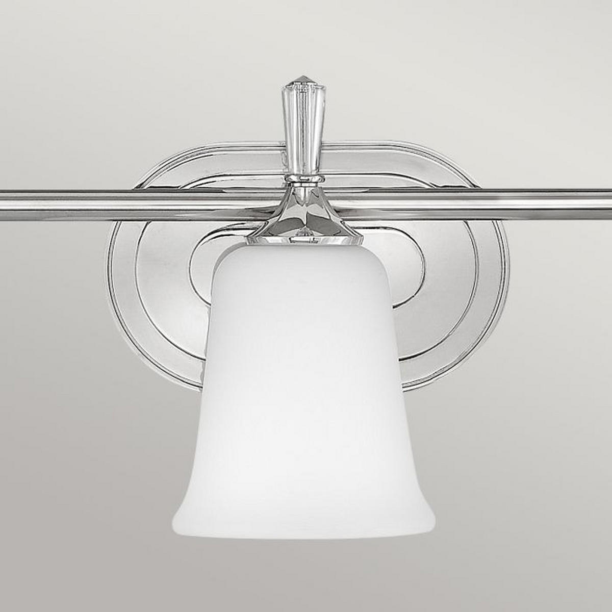 BADEZIMMER-WANDLEUCHTE Blythe 63.2/22.3 /16.3 cm  - Chromfarben, KONVENTIONELL, Glas/Metall (63.2/22.3 /16.3cm) - Elstead Lighting