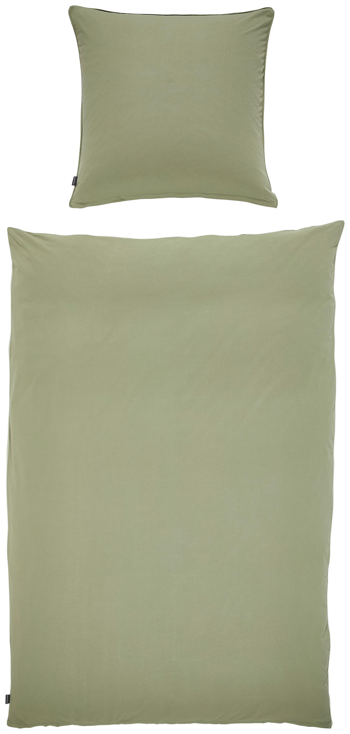 WENDEBETTWÄSCHE 2-teilig 135/200 cm  - Salbeigrün, Textil (135/200cm) - Dieter Knoll