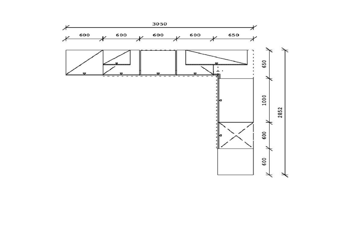 Thumbnail - Venda Eckküche VE 120, Grün, Eiche, Metall, L-Form, nur wie online abgebildet bestellbar, 305x285 cm, Made in Germany, s...