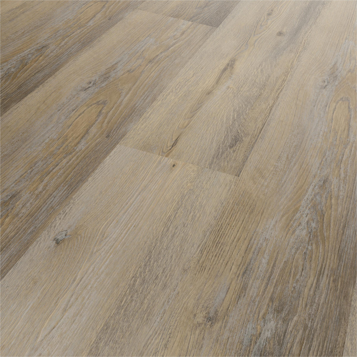 DESIGNBODEN Variant  per  m² - Sandfarben/Eichefarben, Basics, Kunststoff (122/23/0.48cm)