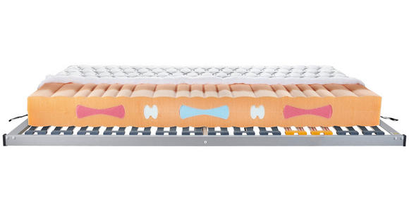 MATRATZENSET 100/200 cm  - Silberfarben, Basics, Holz (100/200cm) - Sleeptex