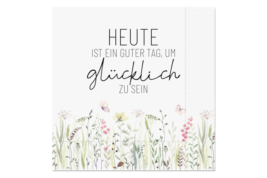 SERVIETTE   - Basics, Papier (16.6/2.8/16.6cm)