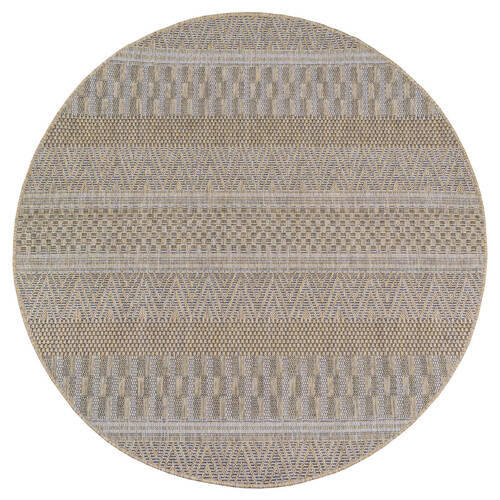 OUTDOORTEPPICH 120/120 cm Melissa Beige  - Beige, KONVENTIONELL, Textil (120/120cm)