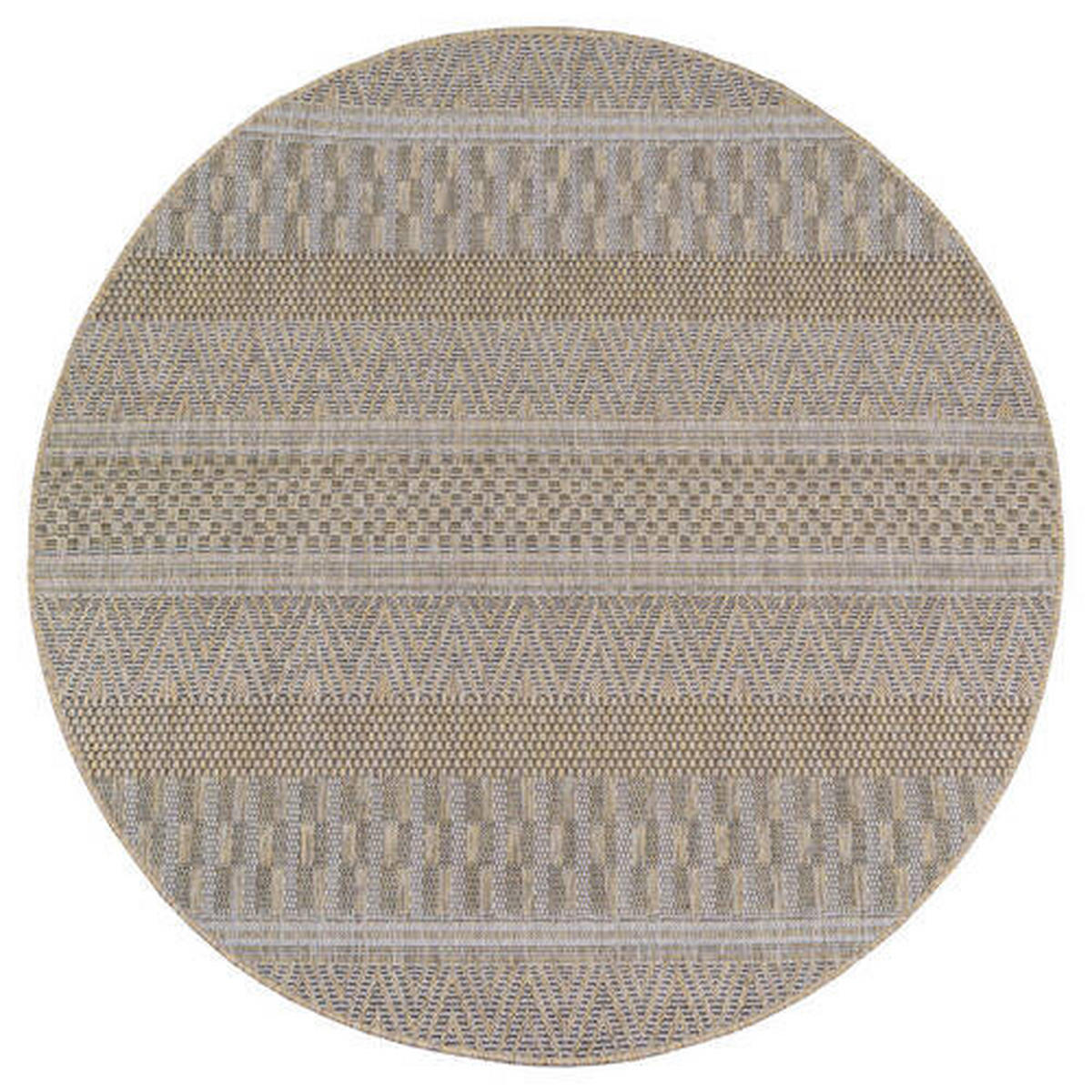 OUTDOORTEPPICH 120/120 cm Melissa Beige  - Beige, KONVENTIONELL, Textil (120/120cm)