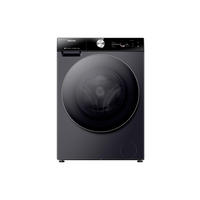 WASCHMASCHINE WF7S1247BB   - Schwarz, Basics, Glas/Kunststoff (59,5/84,5/64cm) - Hisense