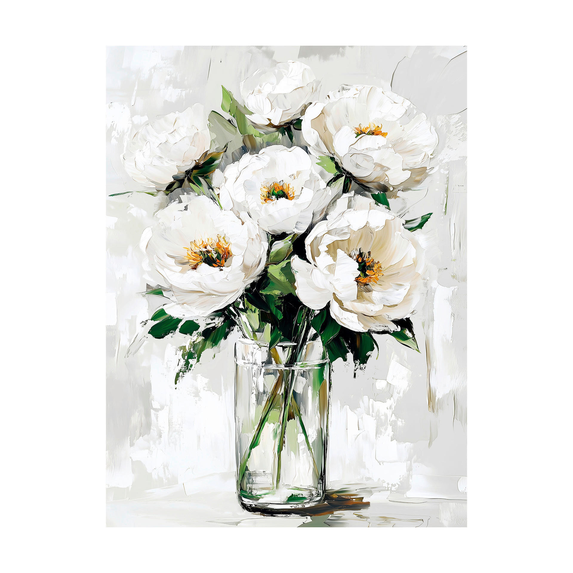 LEINWANDBILD Blumen 60/80 cm  - Multicolor, Basics, Holz/Textil (60/80cm)