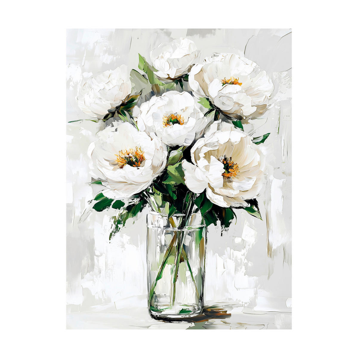 LEINWANDBILD Blumen 60/80 cm  - Multicolor, Basics, Holz/Textil (60/80cm)