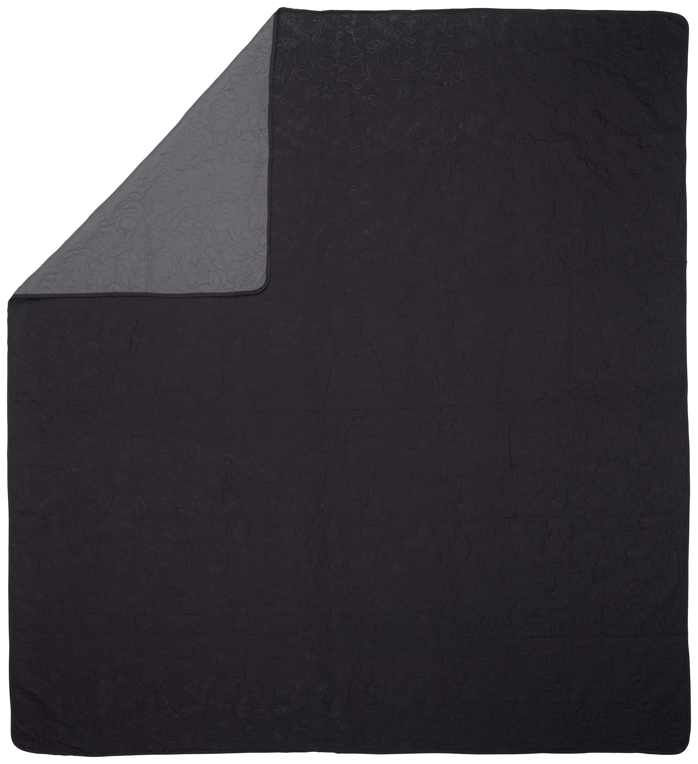 WOHNDECKE 220/240 cm  - Anthrazit/Silberfarben, Basics, Textil (220/240cm) - Novel