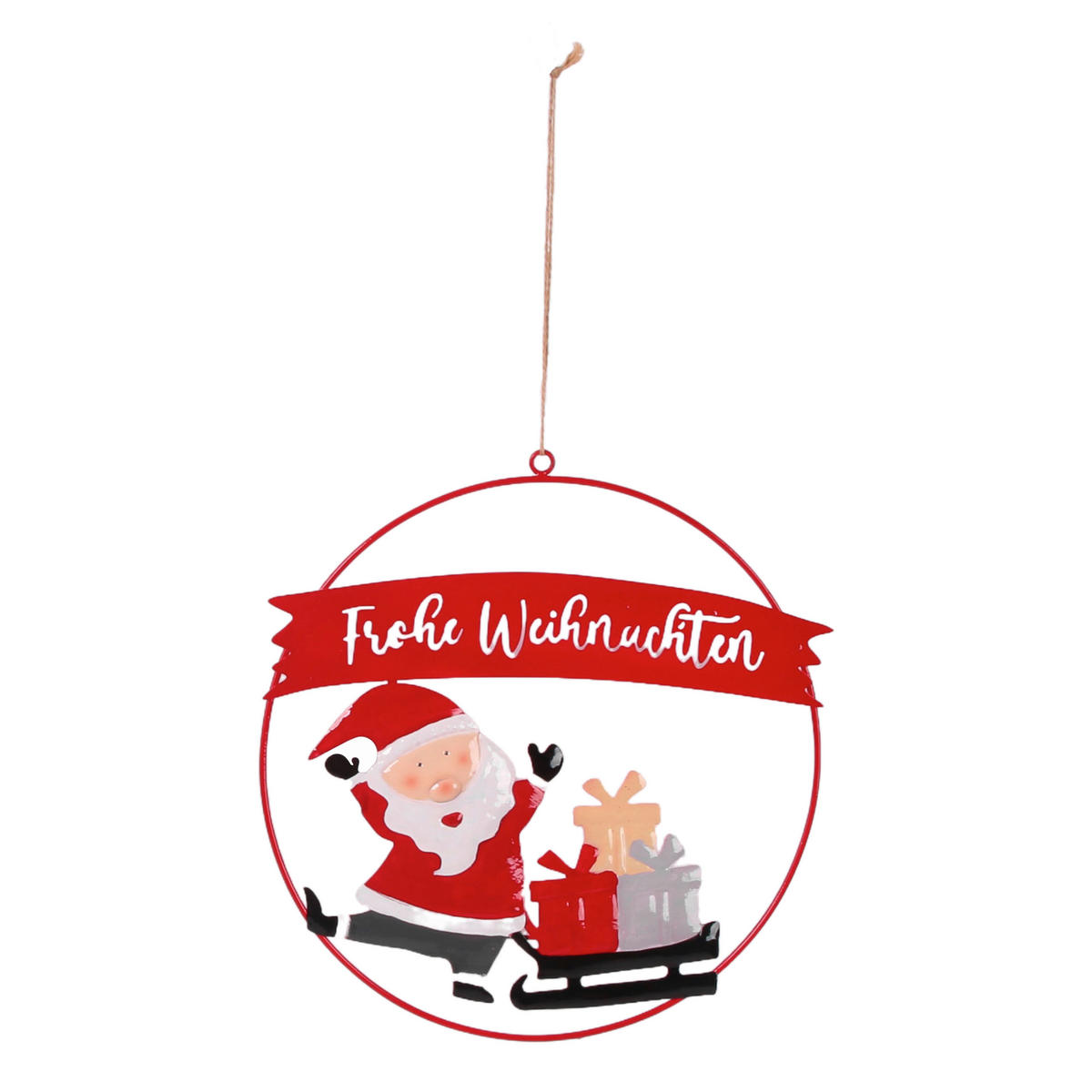 DEKOHÄNGER  - Multicolor, LIFESTYLE, Metall (30-31/42cm) - X-Mas