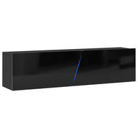 LOWBOARD SLANT  in 160/35/40 cm  - Schwarz, Design, Holzwerkstoff/Kunststoff (160/35/40cm) - Livetastic