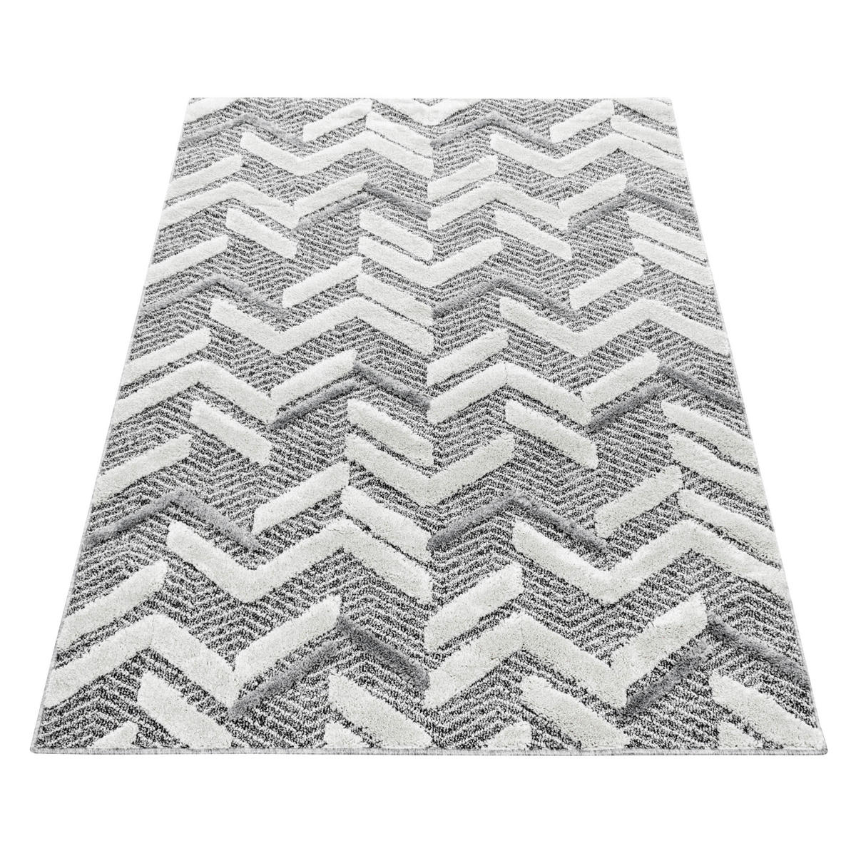 GOLVLÖPARE 80/250 cm Pisa 4705 grau  - grå, Klassisk, textil (80/250cm)